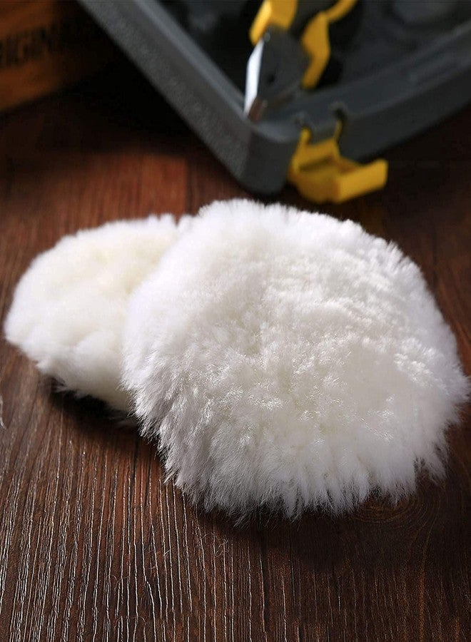 دي آي واي كرافتس مجموعة أدوات يدوية مكونة من 3 قطع، وسادة صوفية فقط مقاس 2 بوصة، وسادة صوفية فقط، وسادات تلميع وصقل من اللباد، شمع، مانع للتسرب، طلاء نهائي، مانع للخدش الزجاجي (3 قطع، وسادة صوفية فقط مقاس 2 بوصة) - Image 5